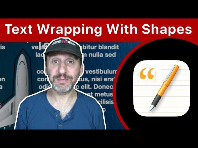 Custom Text Wrapping With Shapes In Pages