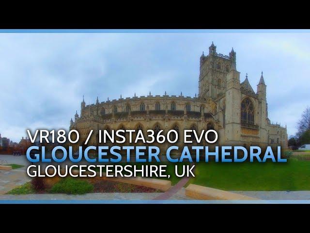 VR180 // Gloucester Cathedral / Filmed on Insta360 EVO