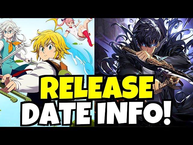 7 DEADLY SINS: ORIGIN & SOLO LEVELING: ARISE RELEASE DATE INFO!!!