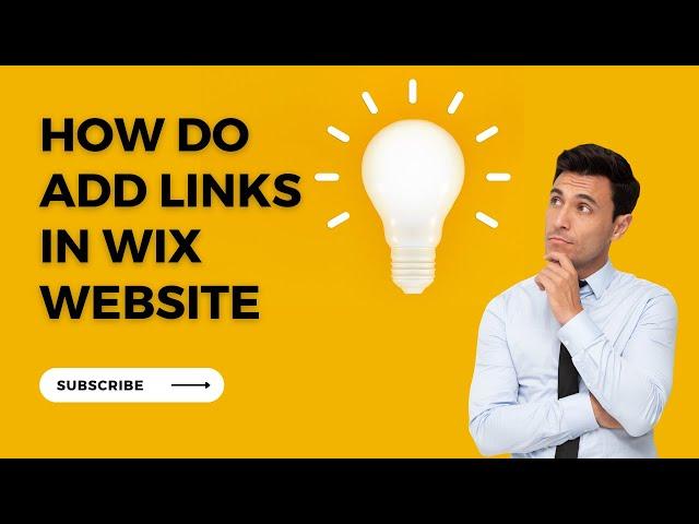 How to add Links on WIX Website ( Updated 2024)