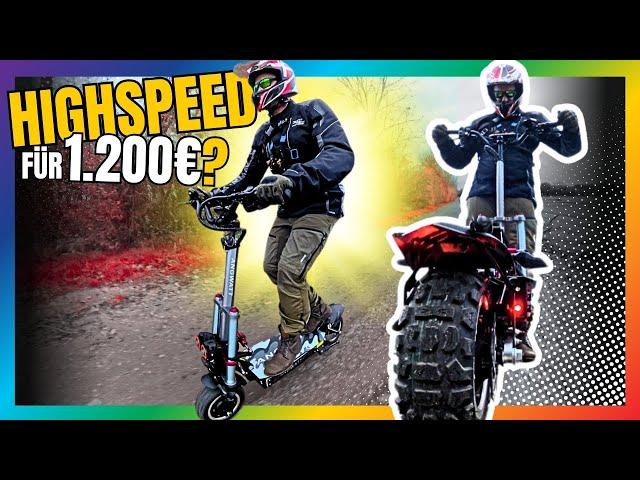  Turbo E-Scooter für 1200€! Angwatt T1: Extrem schnell – aber sicher? eScooter  #SpeedTest