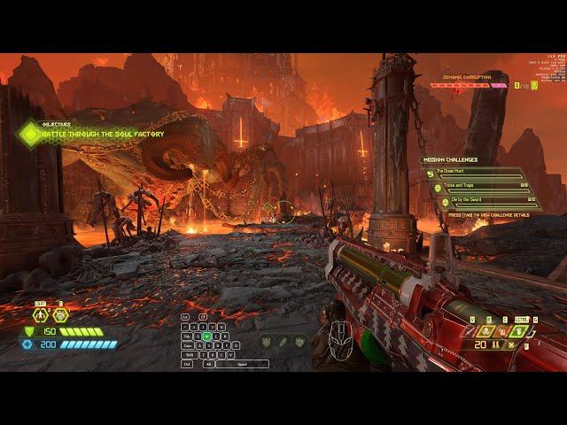 DOOM Eternal - Nekravol - Ultra Nightmare [4K 60FPS]