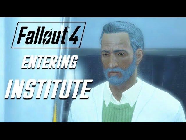 MEEETING THE INSTITUTE | FALLOUT 4 Walkthrough Gameplay (Part 9)