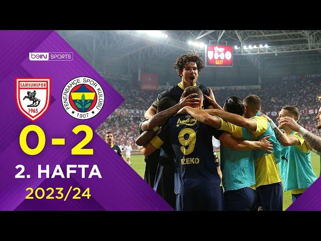 Yılport Samsunspor (0-2) Fenerbahçe | 2. Hafta - Trendyol Süper Lig 2023/2024