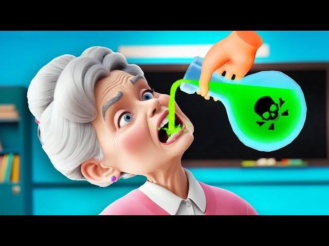 I Made My Teacher SICK With Poison In VR! - School Sim VR