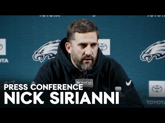 Eagles Press Conference: Nick Sirianni | January 1, 2025