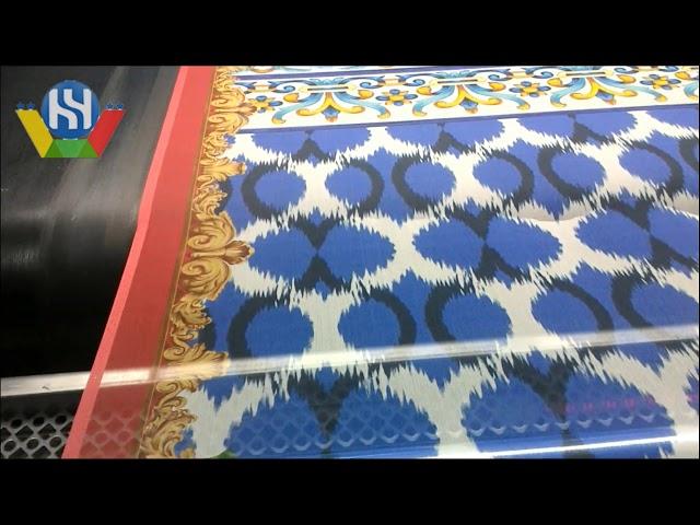 High Accuracy Digital Printing on Silk Faric with Reactive Ink