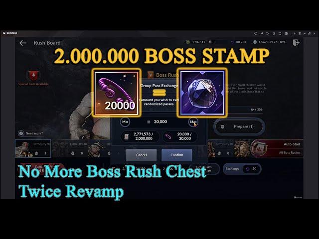 Black Desert Mobile | 2M Boss Stamp and 20K Shadow Knot For Obsidian Crystal