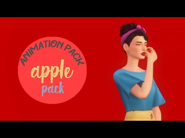 Apple pack | Sims 4 Animation