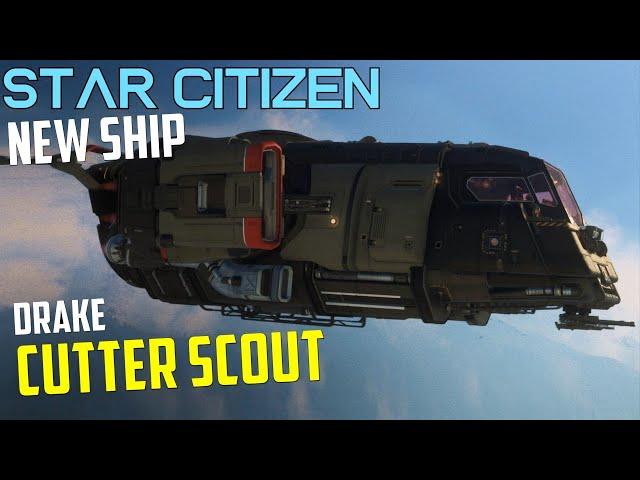 The NEW Drake Cutter SCOUT - Gameplay and testing with the ship - Star Citizen 3.21 Multiplayer