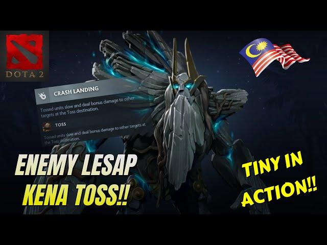 Dota 2 (Malaysia) || Tiny || - Dah kena nerf pun masih lagi broken..