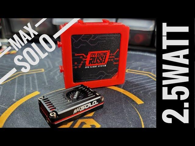 RUSHFPV Mostt Powerfull VIX-MAX SOLO Review, Setup & Flight Test