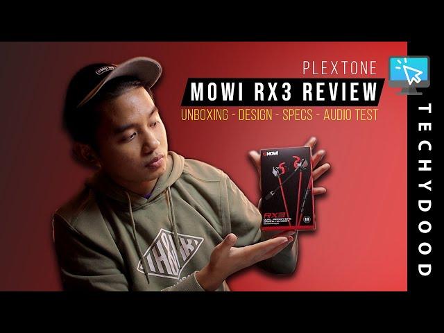  Plextone RX3 Review (Gaming Earphones) | Unboxing, Review & Mic Test of xMowi RX3 / Mowi RX3