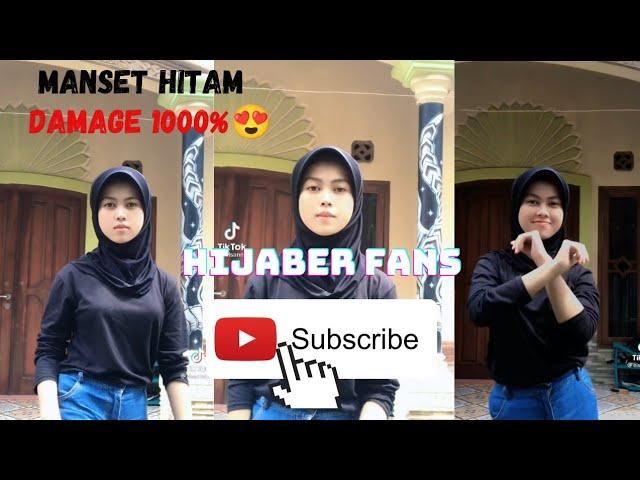 Tiktok hijab manset hitam gumushh