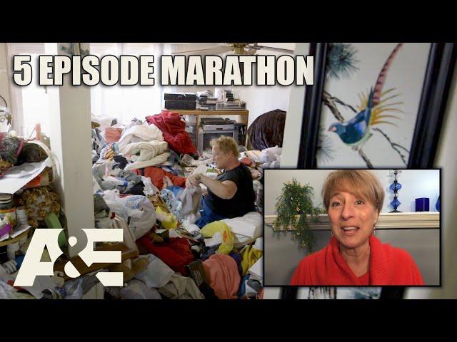 Hoarders Top Episodes MARATHON - Binge Them w/ Dorothy the Organizer! Part 2 | A&E