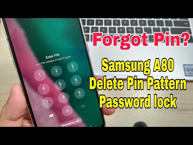 Forgot Pin? How to Hard reset Samsung A80 (SM-A805F). Unlock pattern, pin, password lock.