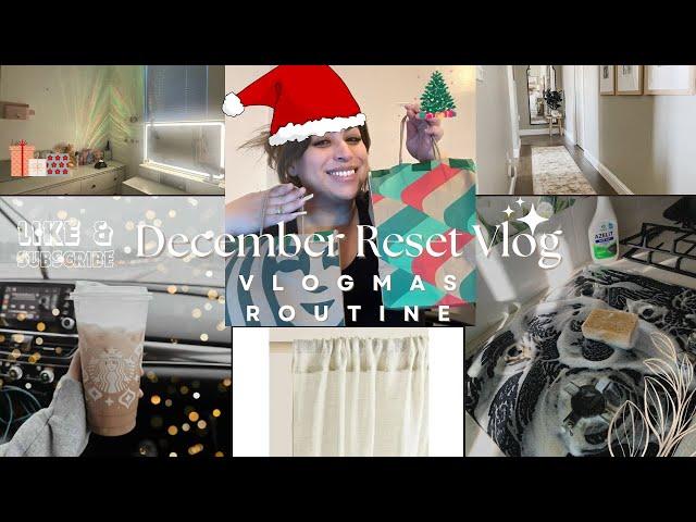 December Reset Vlogmas (Ep. 1) ️