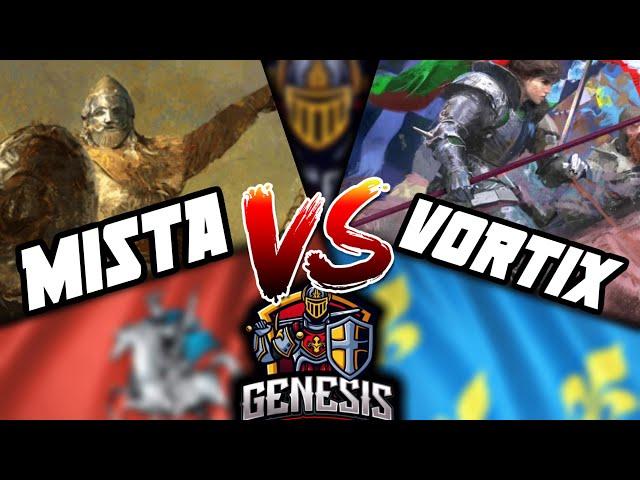 AGE OF EMPIRES 4: TheMista (Rus) vs. VortiX (Franceses) | AOE4 EGC GENESIS TOURNAMENT J4