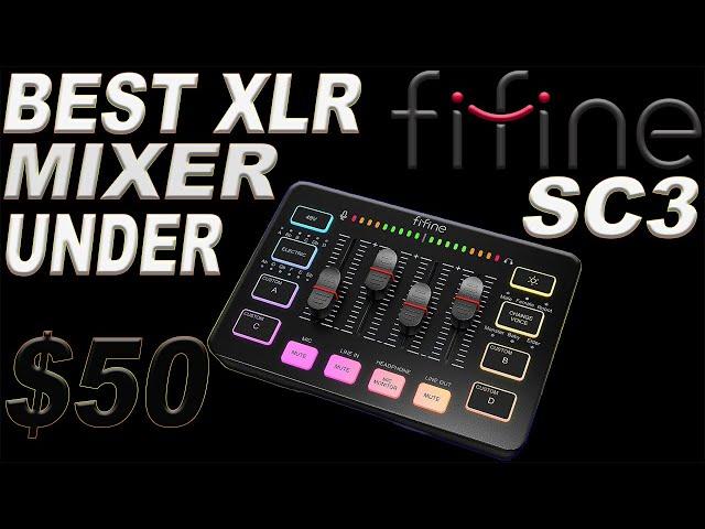 This Audio Mixer Is A Game Changer! | FiFine Ampligame SC3 Full Dual PC Setup Tutorial |  Mic Test