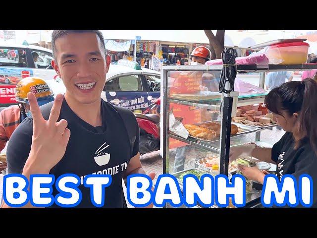 She Makes The BEST Banh Mi In Ho Chi Minh City Vietnam | Vietnam Food Review