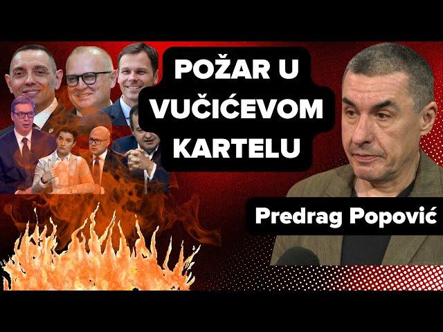 Predrag Popović: Vučić pušta i Vučevića niz vodu!?