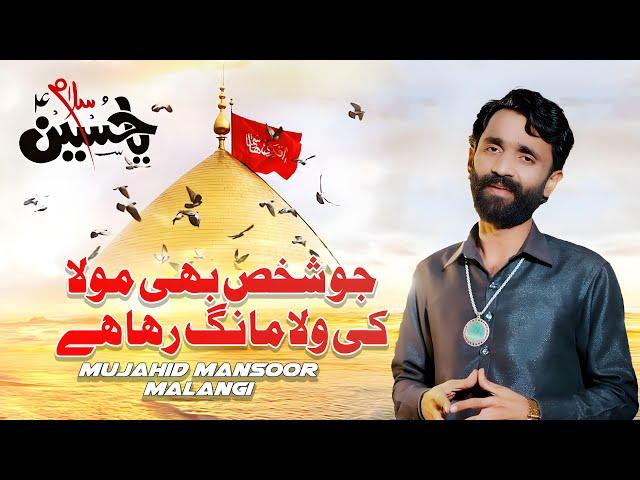 Jo Shaks Bhi Mola Ki Vela Mang Raha Hai | Mujjahid Mansoor Malangi || Official Qasida