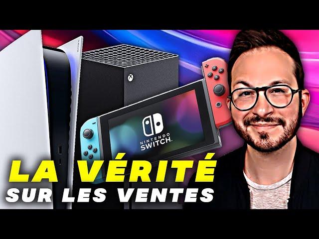 VENTES de JEUX VIDÉO  La VÉRITÉ sur PlayStation, Xbox et Nintendo, les Consoles et le PC