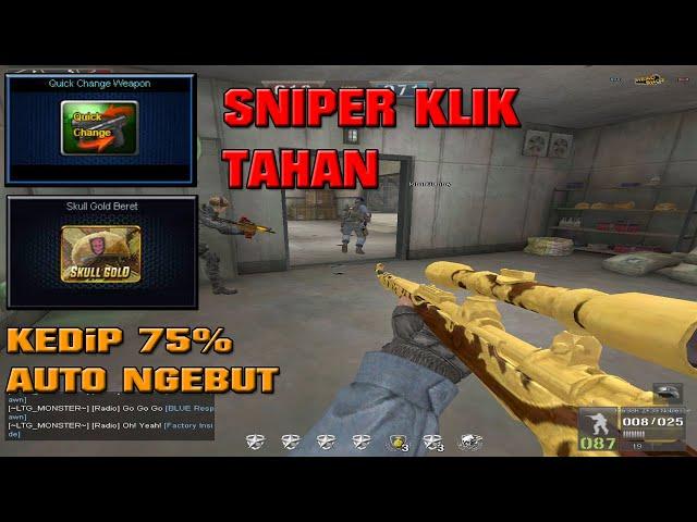 AWP klik tahan! skull beret 75% setting macro fantech crypto vx7 quick scope sniper tahan #tutorial