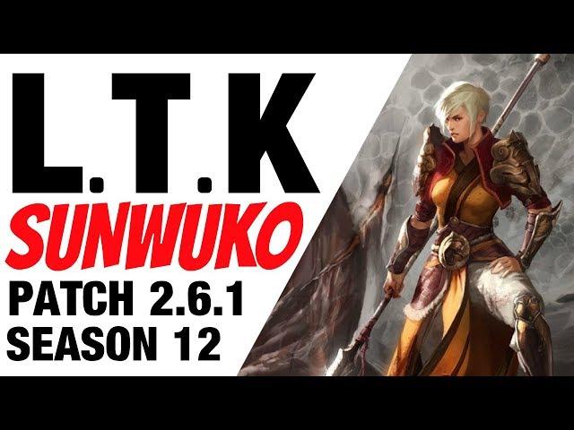 Patch 2.6.1 LTK Sunwuko Monk Speed Build Season 12 Diablo 3