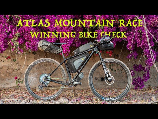 This bike and all my junk won Atlas Mountain Race