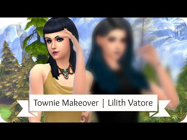 Sims 4 Townie Makeover | Lilith Vatore
