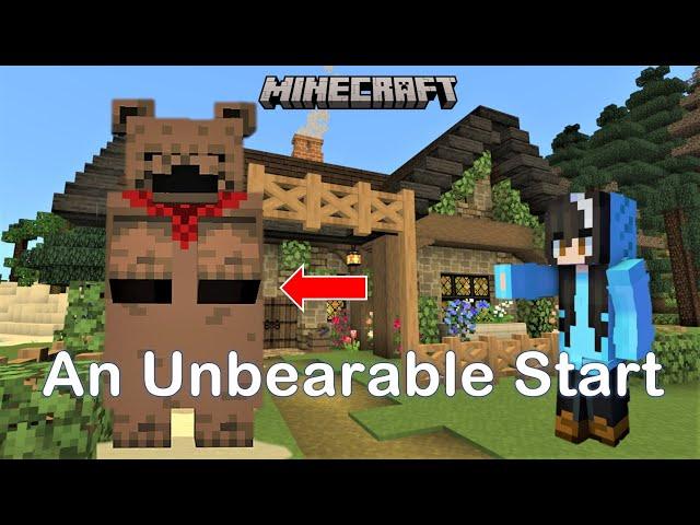 Minecraft Cottagecore Kingdom 01: The Unbearable Beginning (Re-uploaded)