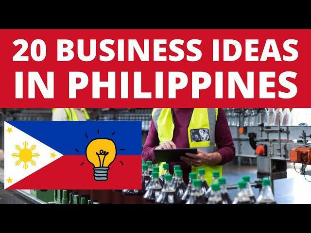 20 Business Ideas in Philippines to Start Your Own Business