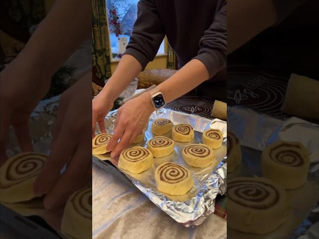 Cinnabon-Style Rolls pt.2 #cinnabon #baking #food  #cinnamonrolls