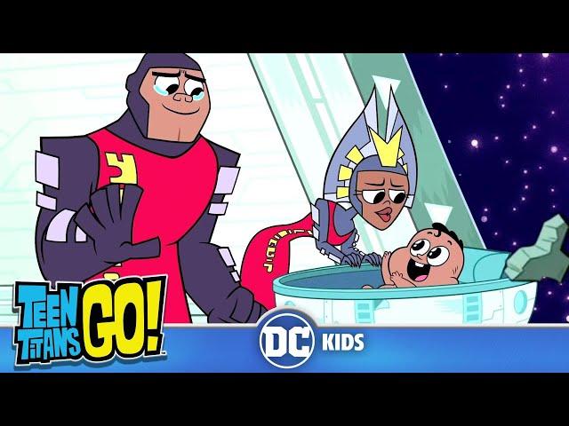 Teen Titans Go! | Cyborg's & Starfire's Origin Stories | @dckids