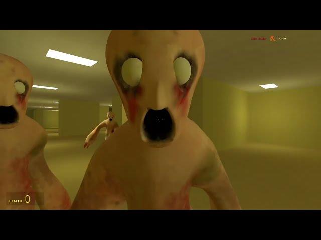 NEXT BOT'S SKIN STEALER CHARACTERS ARE CHASING ME in BACKROOMS in Gmod!