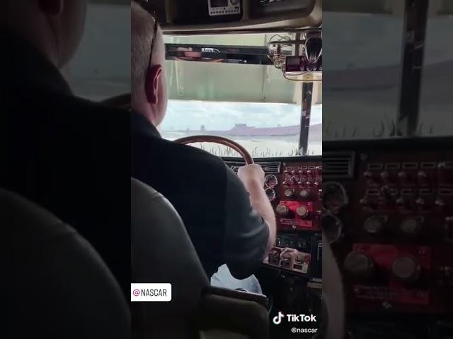 Sound up and take a ride in Johnny Ray’s Big Rig, a unique tradition at Talladega .