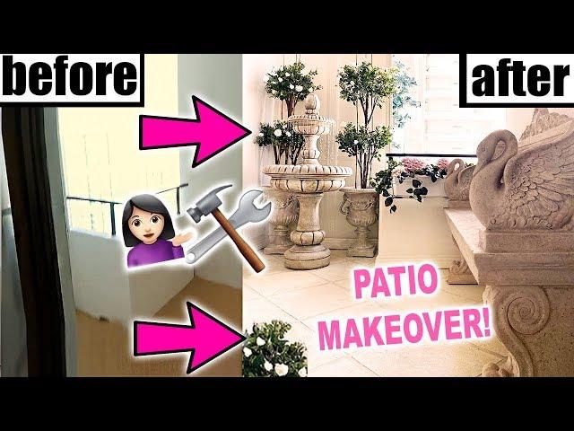 DIY PATIO MAKEOVER!