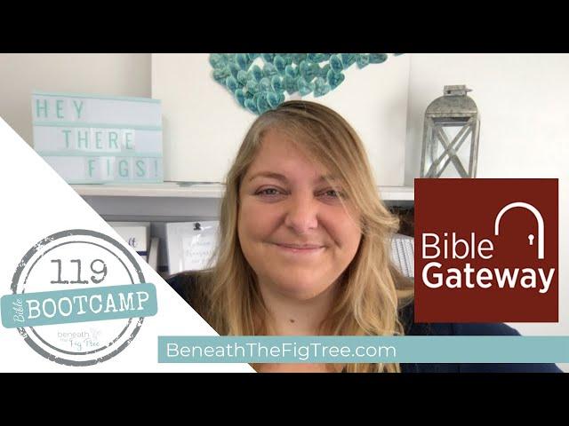 Tools for Studying Scripture: Bible Gateway