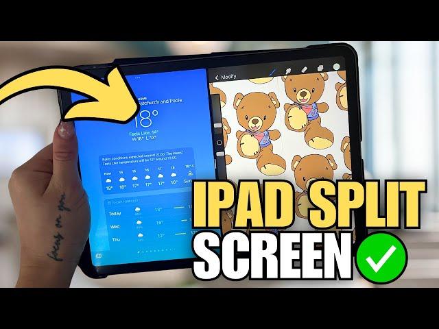 How To Make iPad Half Screen (Split The Screen)