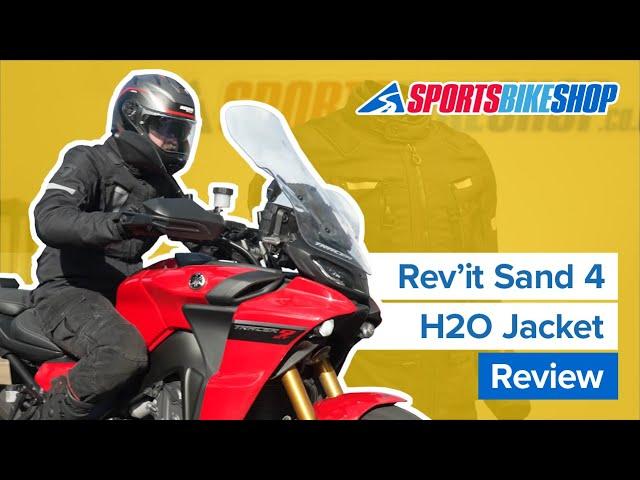 Rev’it Sand 4 H2O textile motorcycle jacket review - Sportsbikeshop
