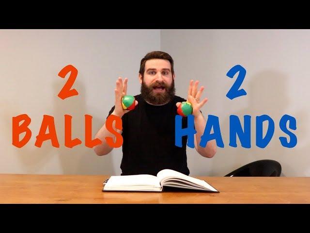 JUGGLING 2 BALLS WITH 2 HANDS - Important Skill