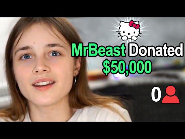 Donating $50,000 To Streamers With 0 Viewers