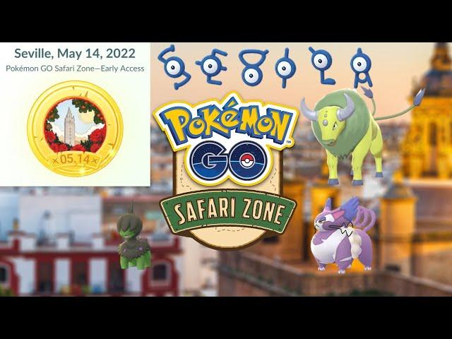 *SHINY SAFARI ZONE SEVILLE* I caught 78 shinies and all the new shinies in Day-1!