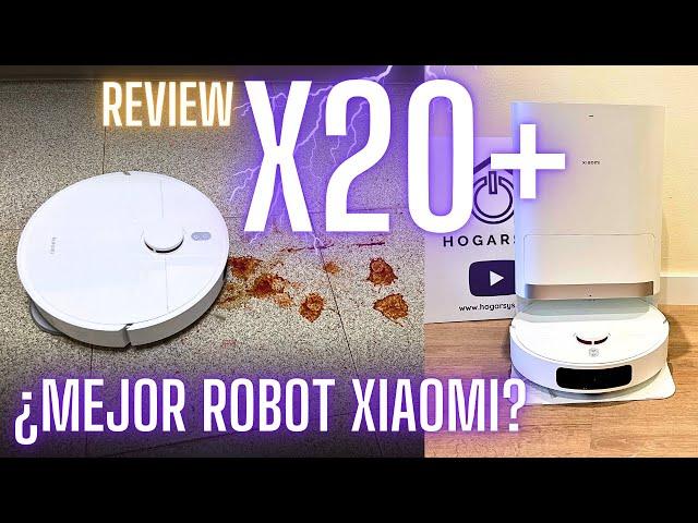 XIAOMI X20+ | Probamos El MEJOR ROBOT ASPIRADOR DE XIAOMI de 2024