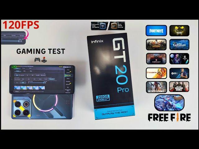 Infinix GT 20 Pro 5G Gaming Test