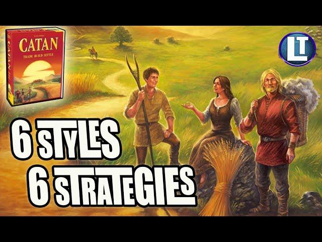 Catan STRATEGY and Playstyles / 6 Archetypes for Veterans and 6 Playstyles for New Players