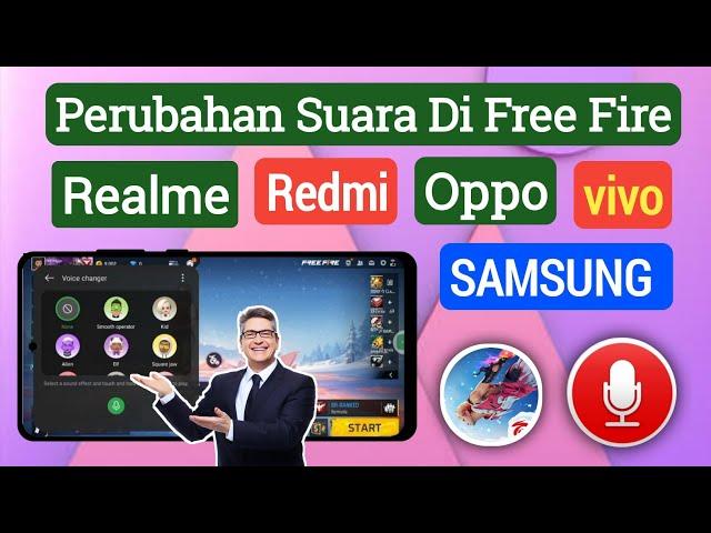 Cara Mengubah Suara Di Free Fire 2024 |  Aplikasi Pengubah Suara Free Fire 2024 |  Pengubah Suara FF