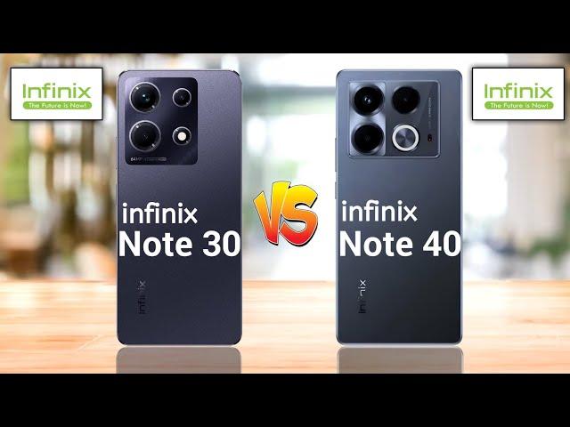 Infinix Note 30 4G Vs Infinix Note 40 4G