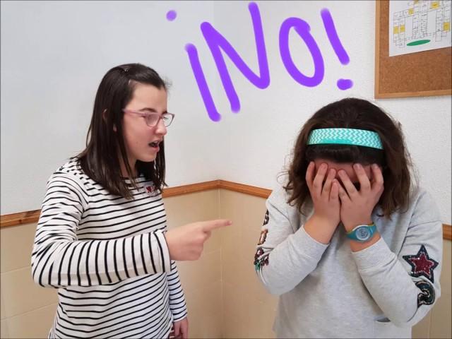 Contra el acoso escolar y el ciber-bullying.